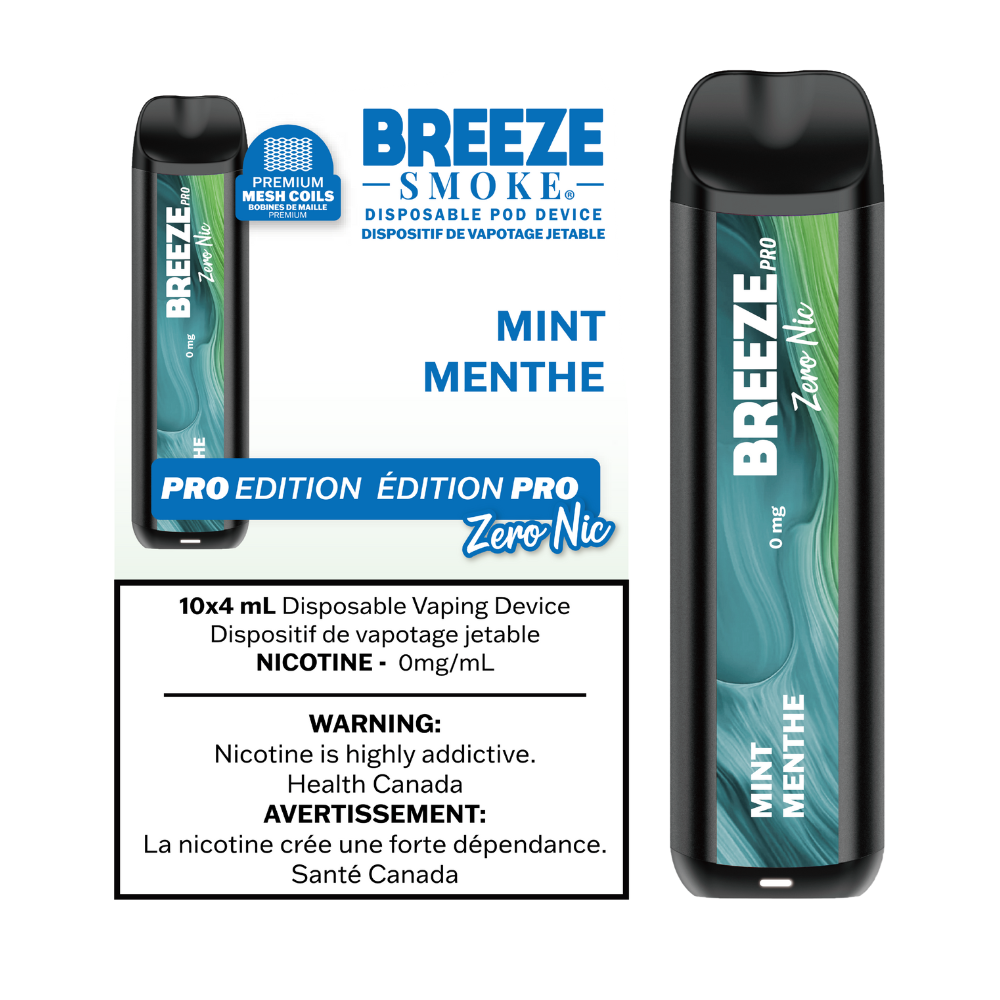 Breeze Pro Zero Nic 2000 Puffs 4mL Disposable Vape – 10ct (3) Breeze Pro Zero Nic 2000 Puffs 4mL Disposable Vape – 10ct (3)